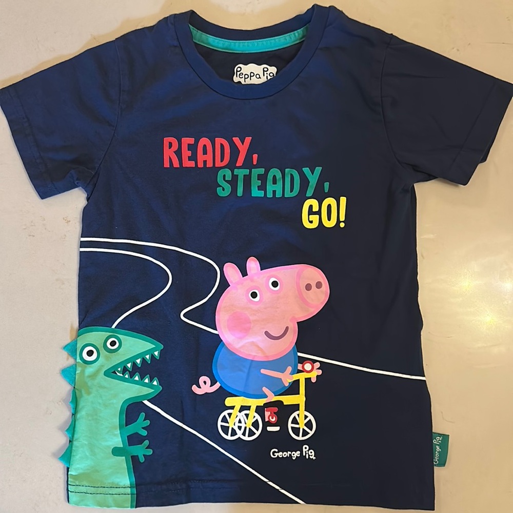 George Pig Shirt size 6